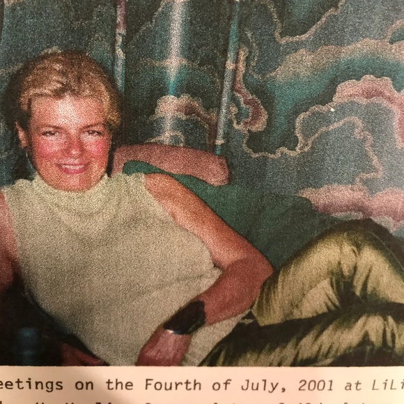 Dana Buchman Green Silk Party Pants Beaded Hem - Picture 2 of 8